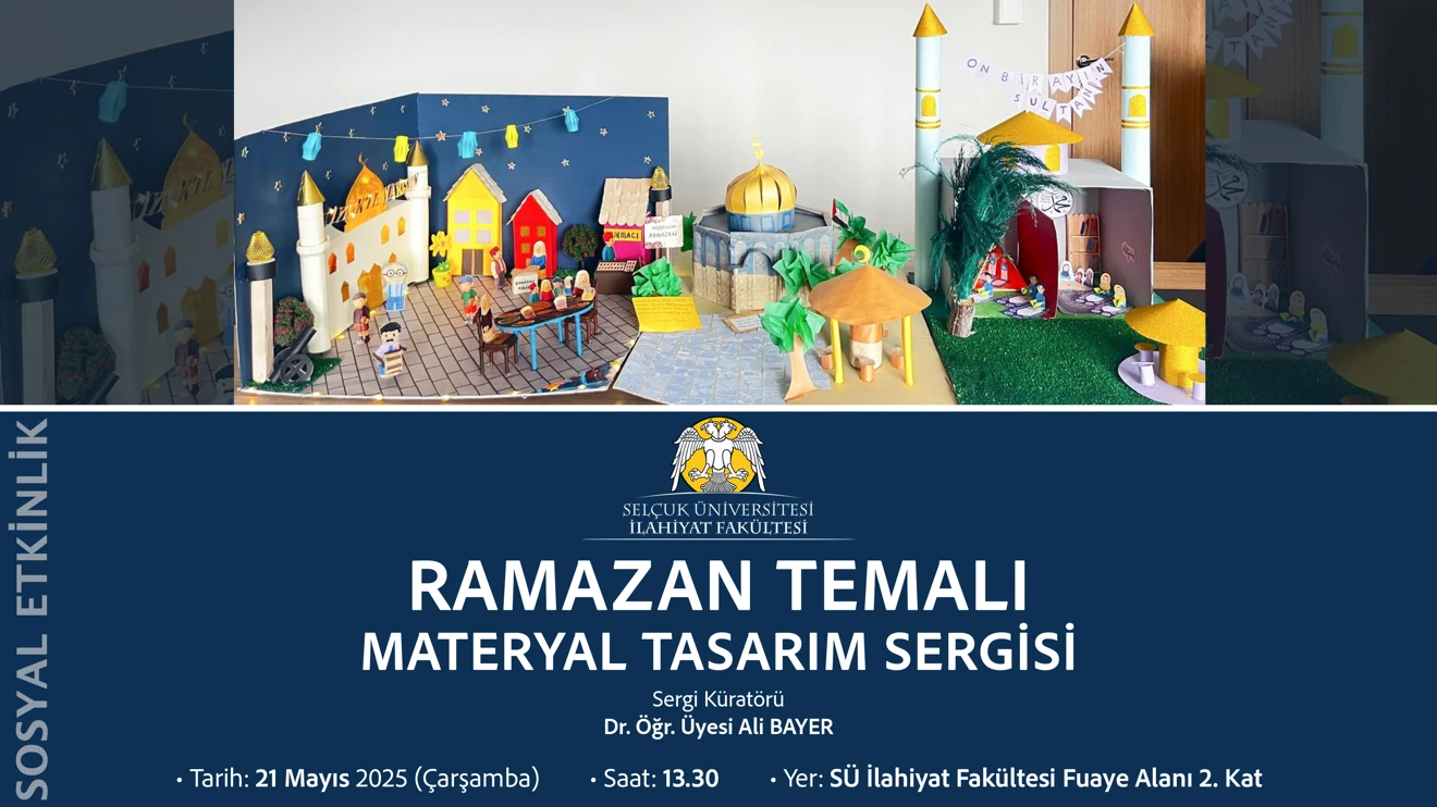 Ramazan Temalı Materyal Tasarımı Sergisi